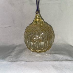 Moon and star glass ornament Weishar